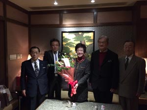 台湾元副總統呂秀蓮閣下来日